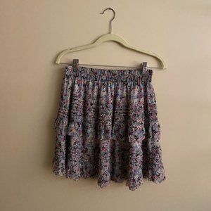 All Saints Sanse Sketch Skirt